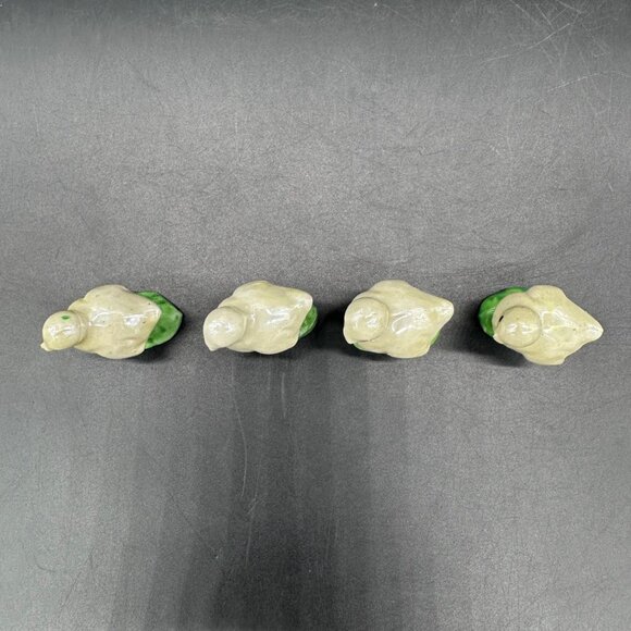 Vintage Chick Figurines Mid Century Japan Lusterware Easter Spring Decor Mini - Picture 6 of 8